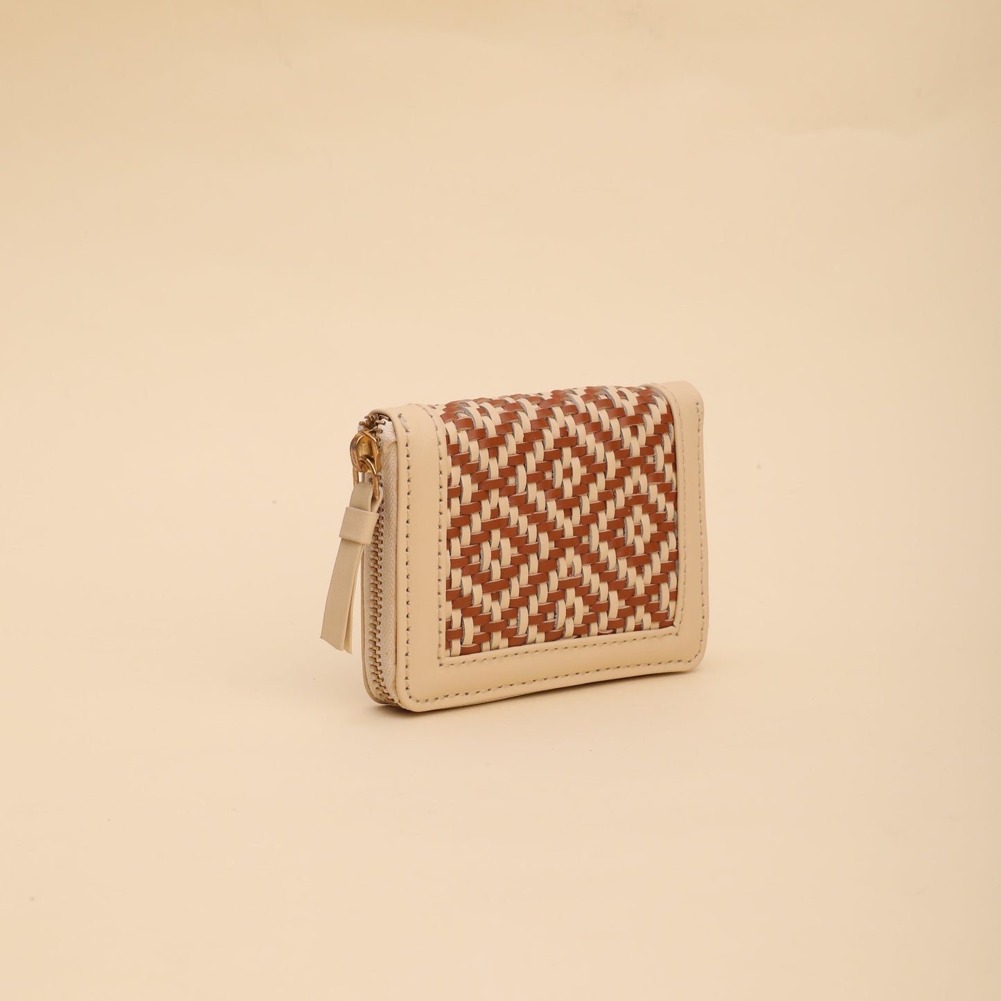 Small Continental Wallet (Off-White)