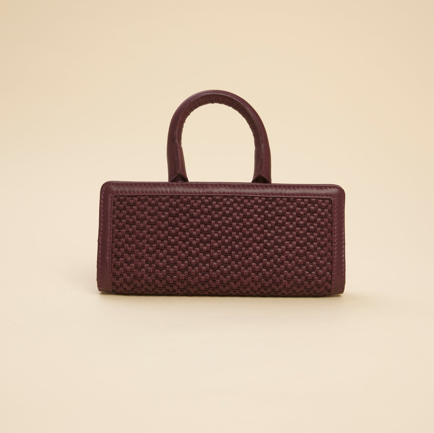 Skinny Wallet with Top Handle