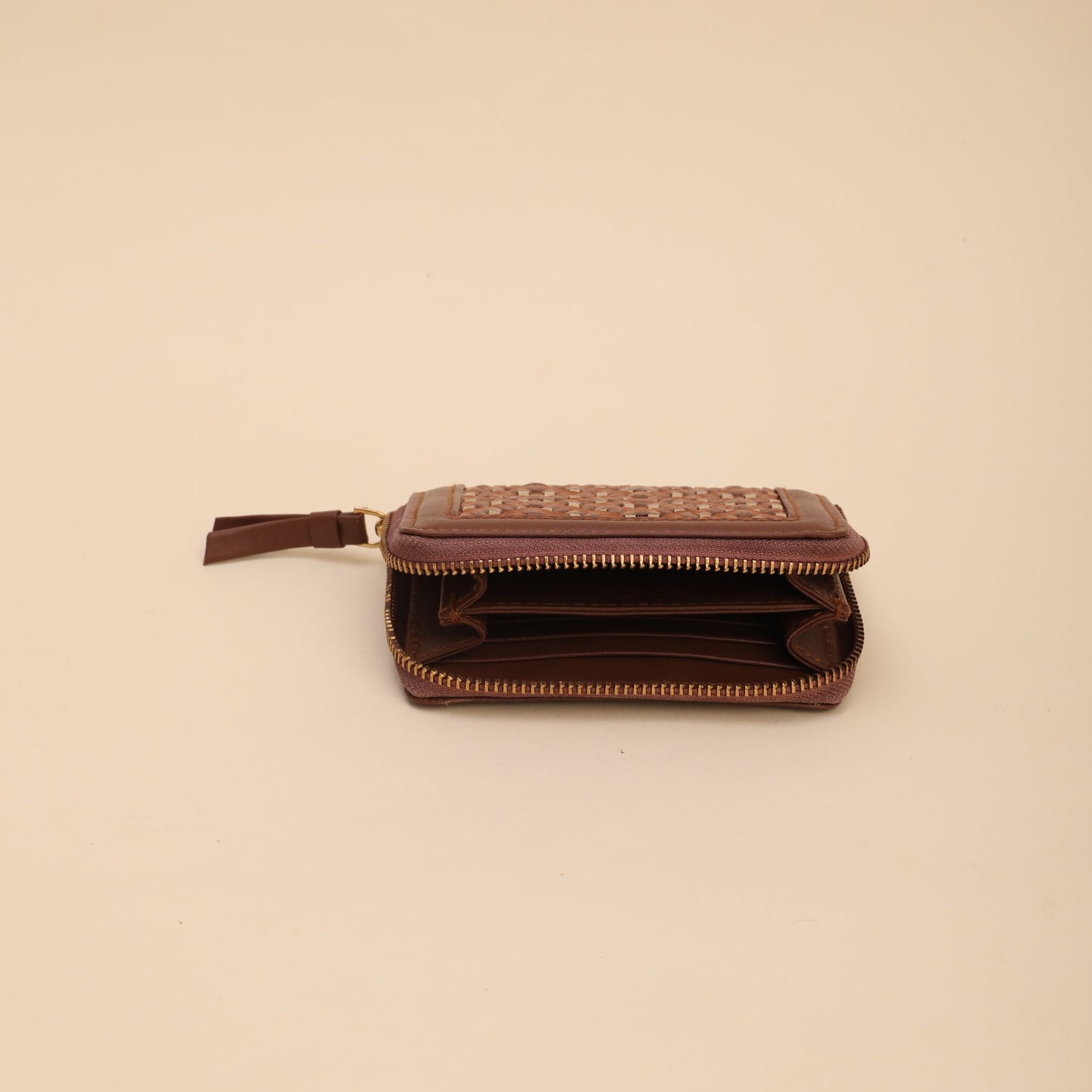 Small Continental Wallet (Brown)