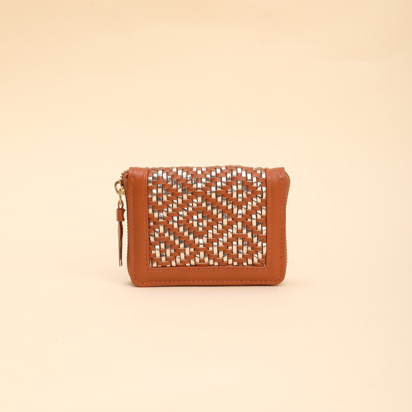 Small Continental Wallet (Tan)