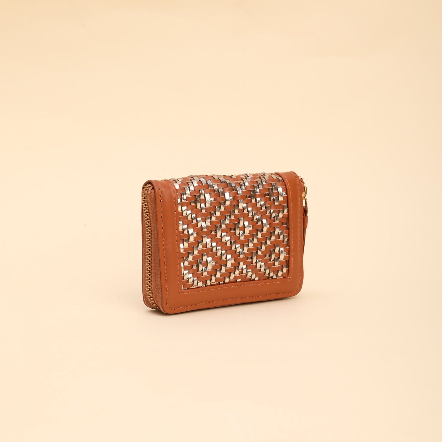 Small Continental Wallet (Tan)