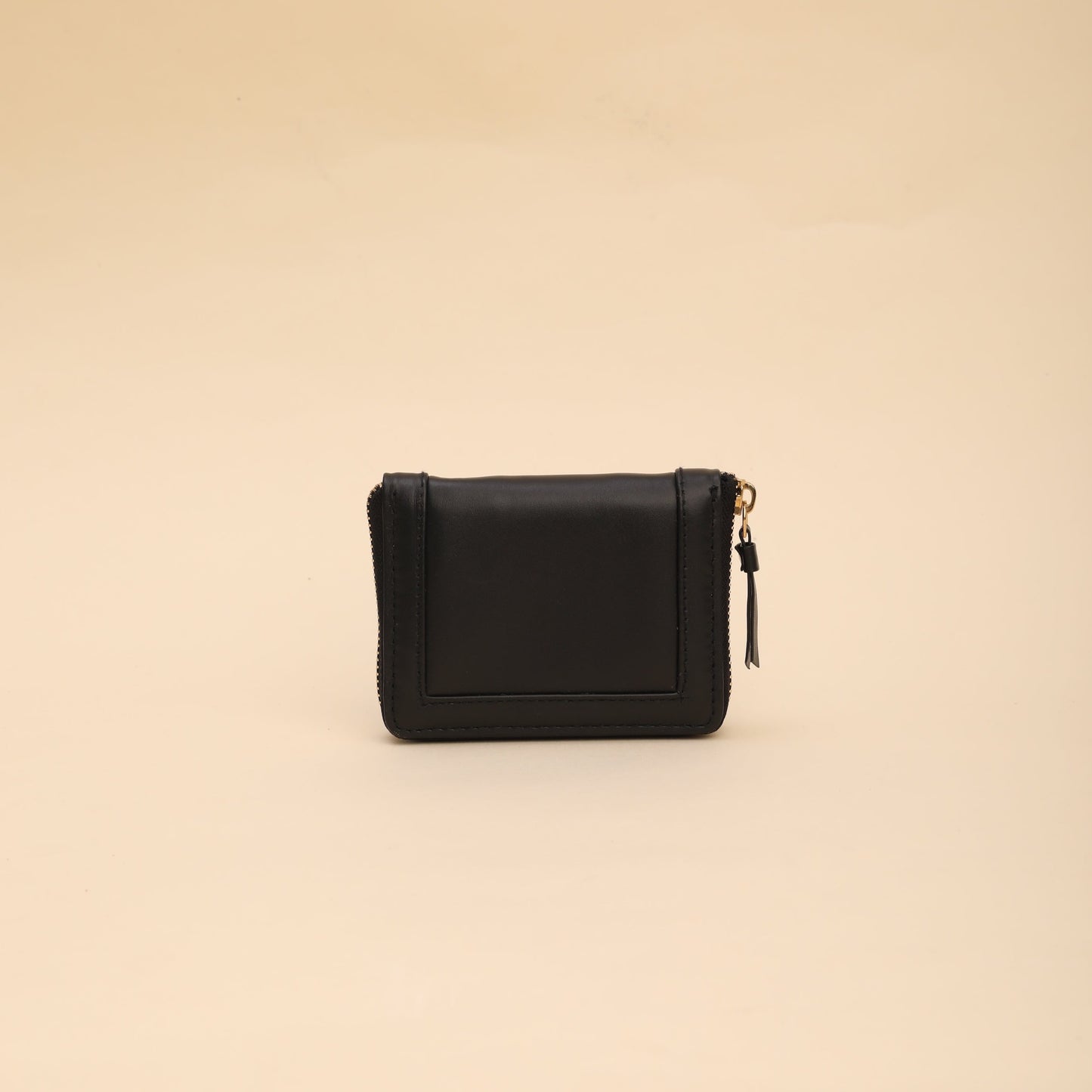 Small Continental Wallet (Black)