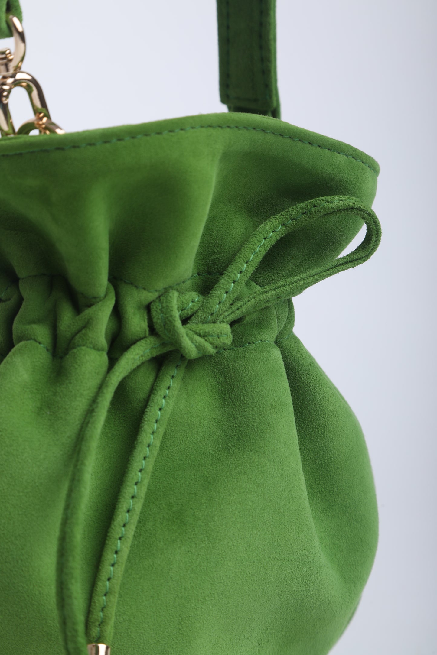 Tulip Drawstring Bag (Suede)