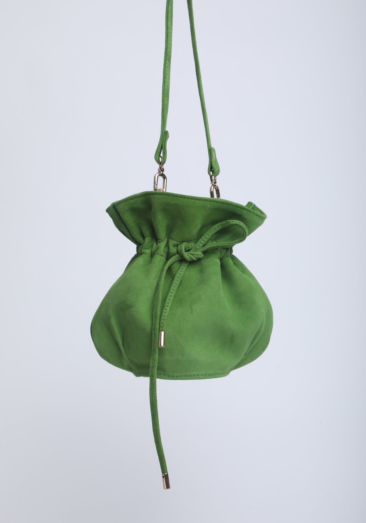 Tulip Drawstring Bag (Suede)