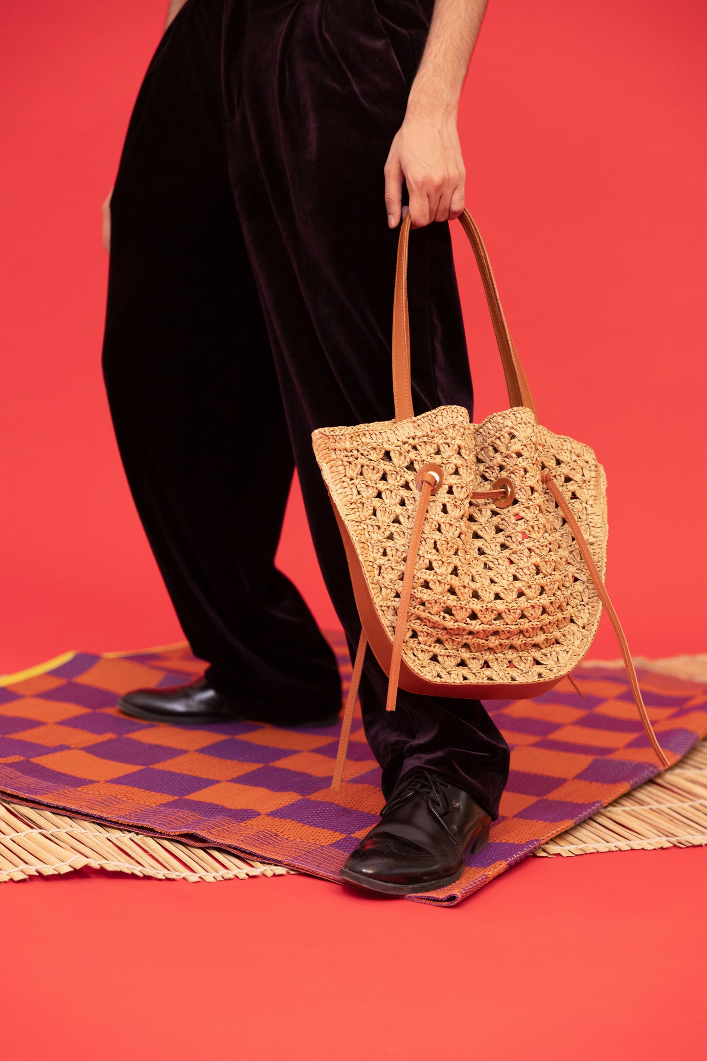 Raffia Beach Tote