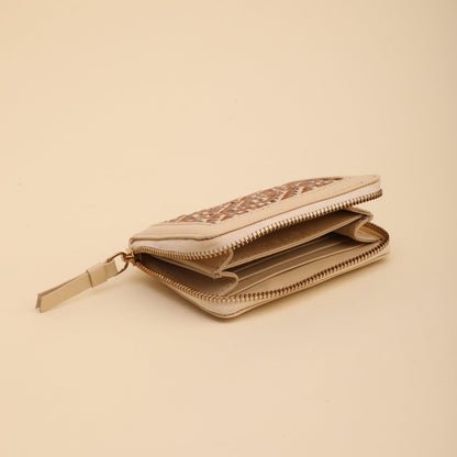 Small Continental Wallet (Off-White)