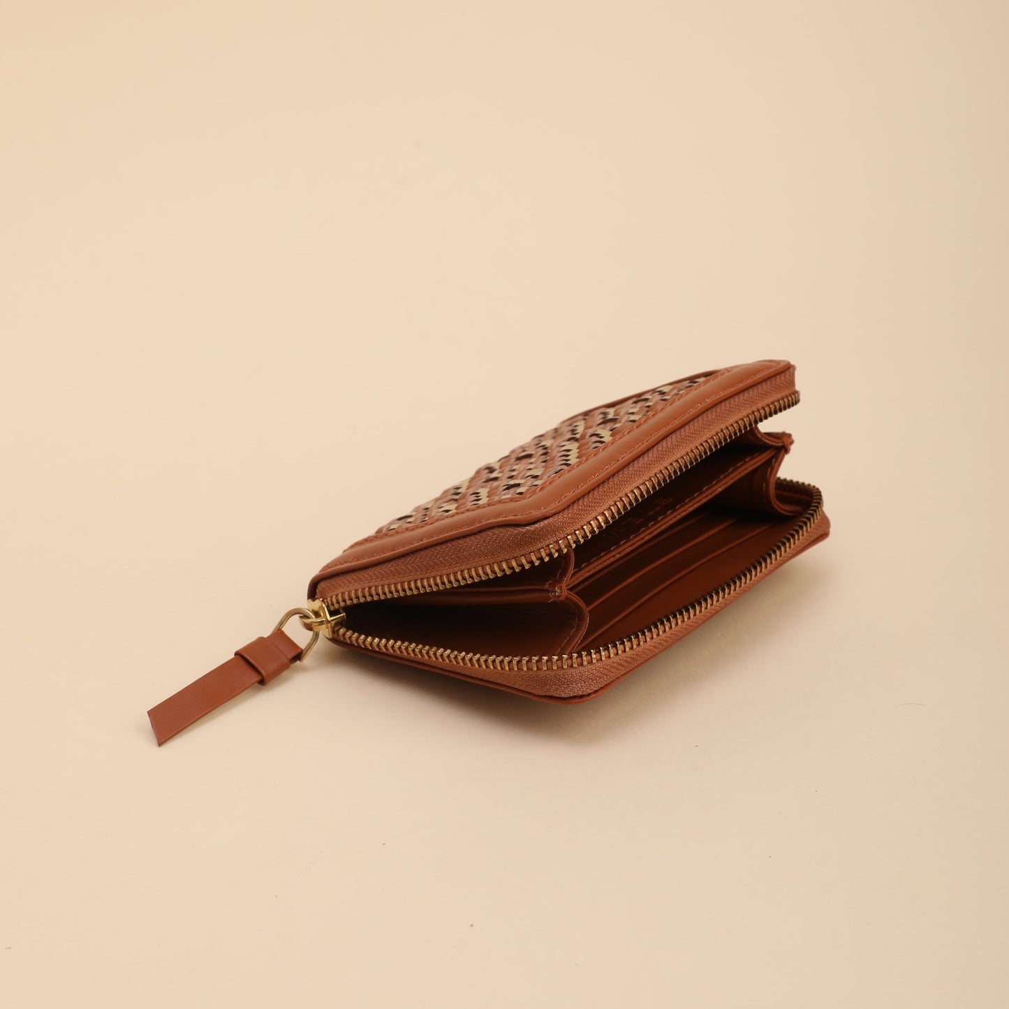 Small Continental Wallet (Tan)