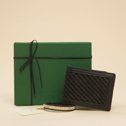 Luxe Loom: Ethical Leather Accessory in a Gift Box