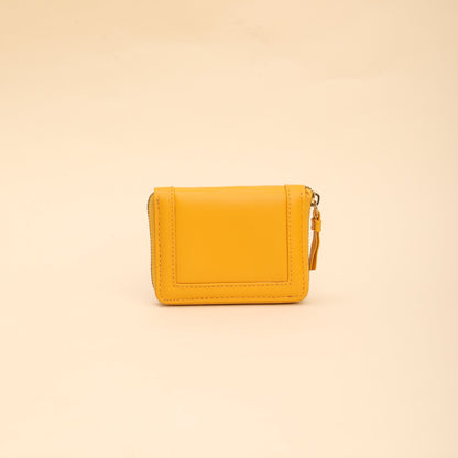 Small Continental Wallet (Yellow)