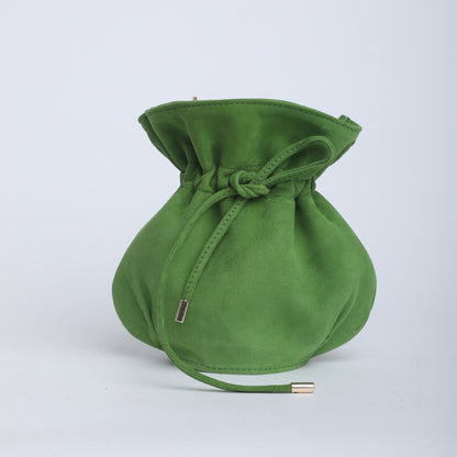 Tulip Drawstring Bag (Suede)